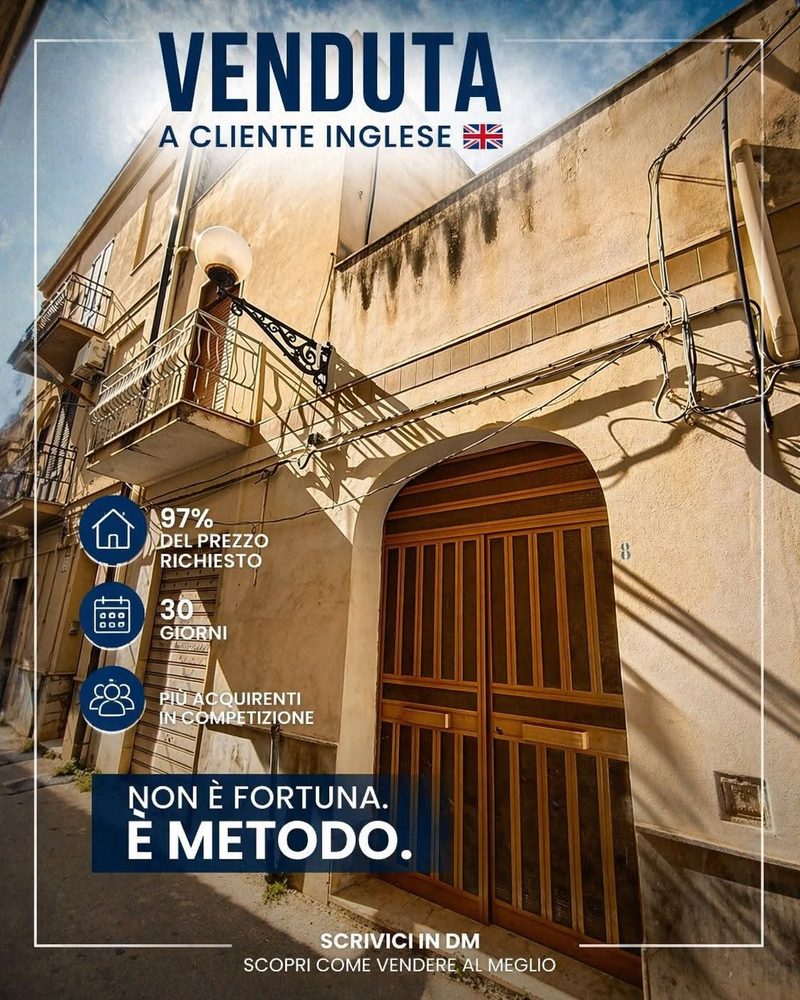 Sicilian townhouse sold to a British buyer